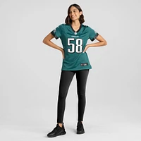 Women's Nike Jalyx Hunt Midnight Green Philadelphia Eagles Team Game Jersey