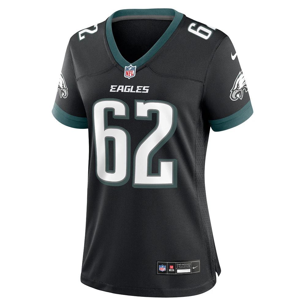 Women's Nike Jason Kelce Black Philadelphia Eagles Alternate Game Jersey