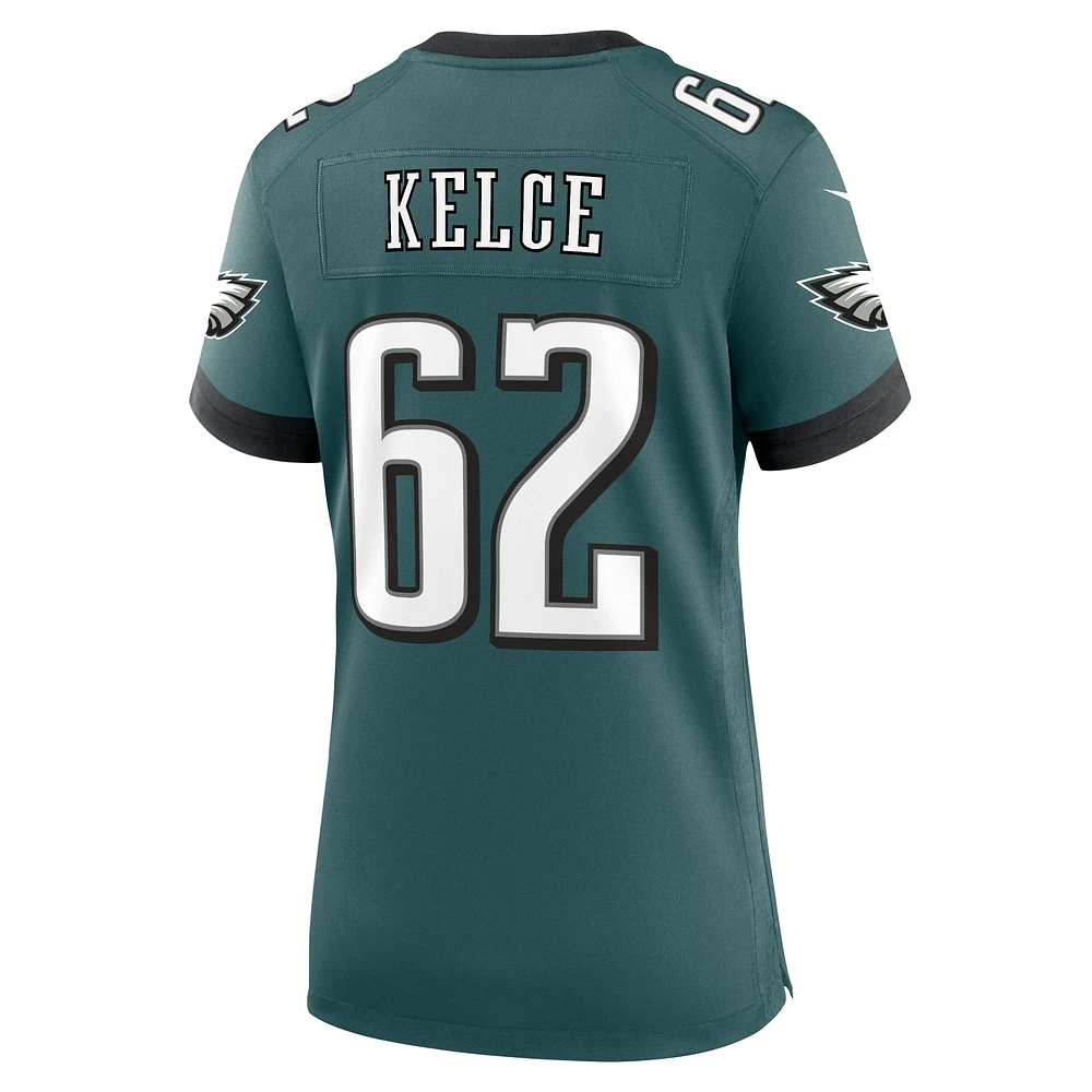 Women's Nike Jason Kelce Midnight Green Philadelphia Eagles Team Game Jersey