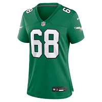 Women's Nike Jordan Mailata Kelly Green Philadelphia Eagles Alternate Game Jersey