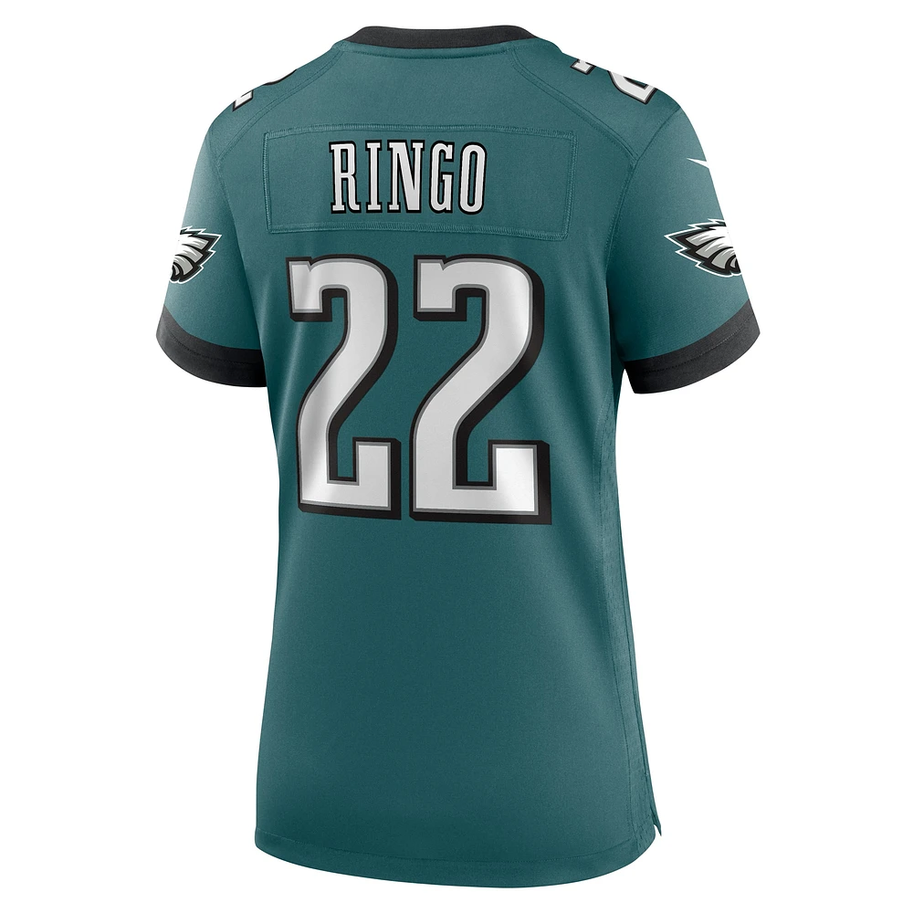 Women's Nike Kelee Ringo Midnight Green Philadelphia Eagles Team Game Jersey