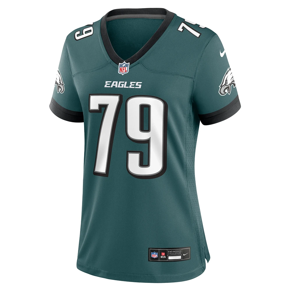 Women's Nike Lecitus Smith Midnight Green Philadelphia Eagles  Game Jersey