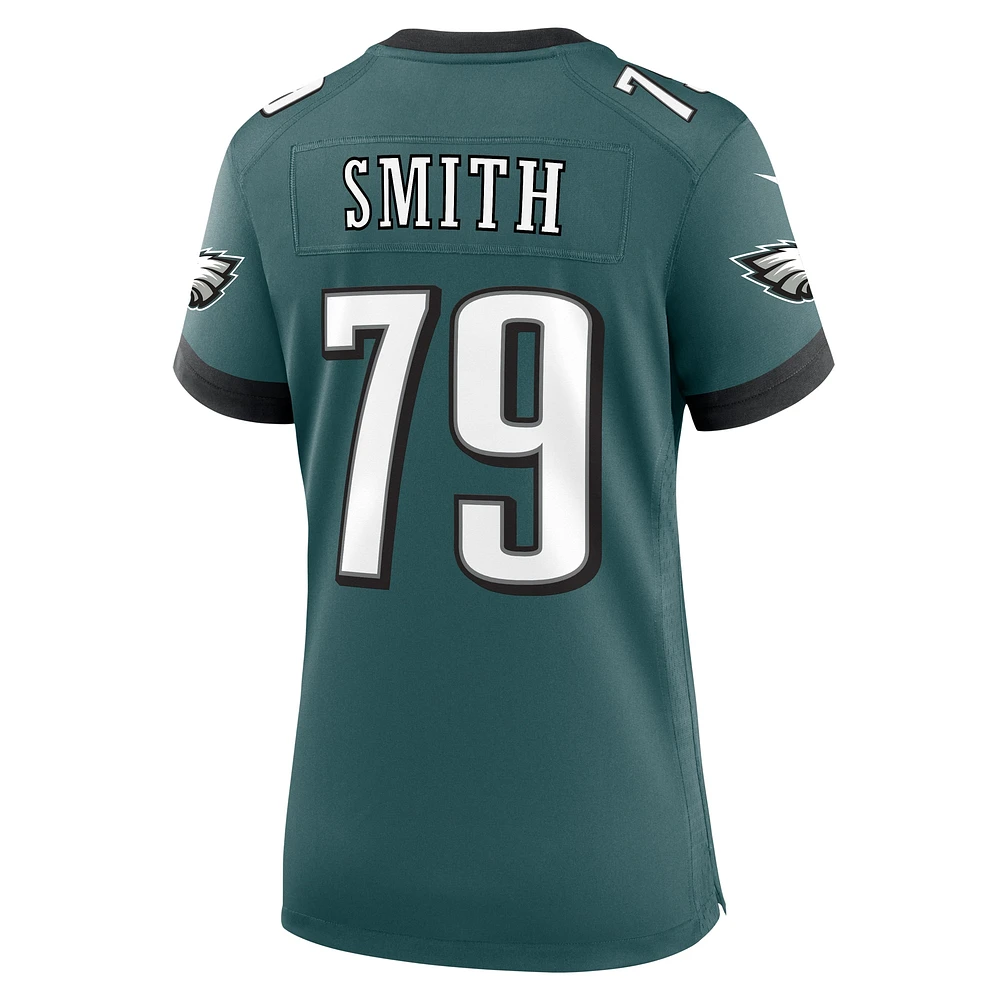 Women's Nike Lecitus Smith Midnight Green Philadelphia Eagles  Game Jersey