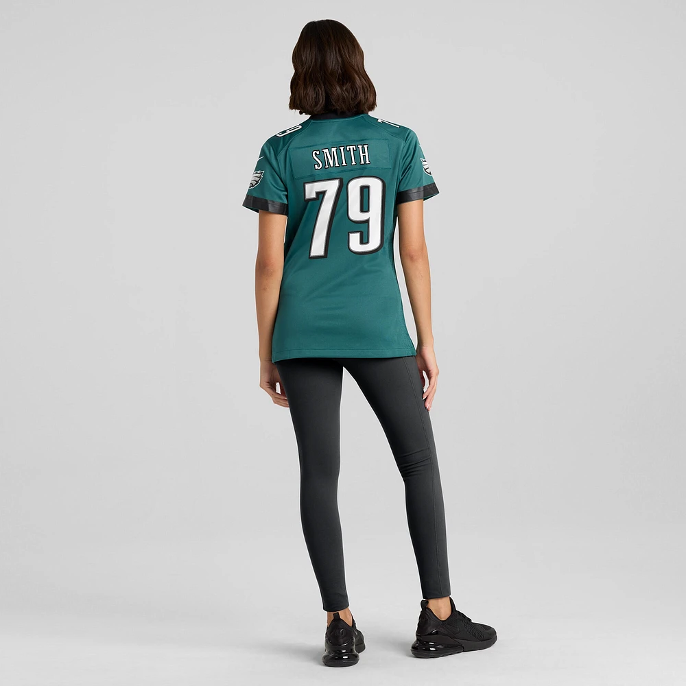 Women's Nike Lecitus Smith Midnight Green Philadelphia Eagles  Game Jersey