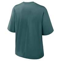 Women's Nike Midnight Green Philadelphia Eagles Boxy T-Shirt