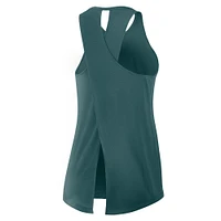 Women's Nike Midnight Green Philadelphia Eagles  Crossback Performance Tank Top