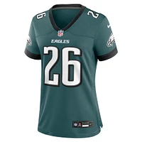 Women's Nike Saquon Barkley Midnight Green Philadelphia Eagles Game Player Jersey