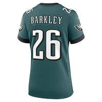 Women's Nike Saquon Barkley Midnight Green Philadelphia Eagles Game Player Jersey