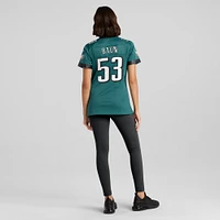 Women's Nike Zack Baun Midnight Green Philadelphia Eagles  Game Jersey