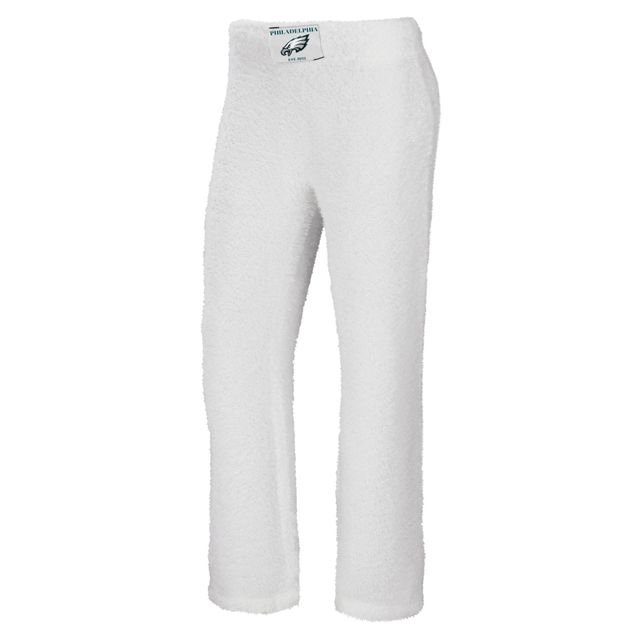 WEAR by Erin Andrews Crème Philadelphia Eagles Ensemble débardeur et pantalon confortable à encolure dégagée grande taille pour femmes
