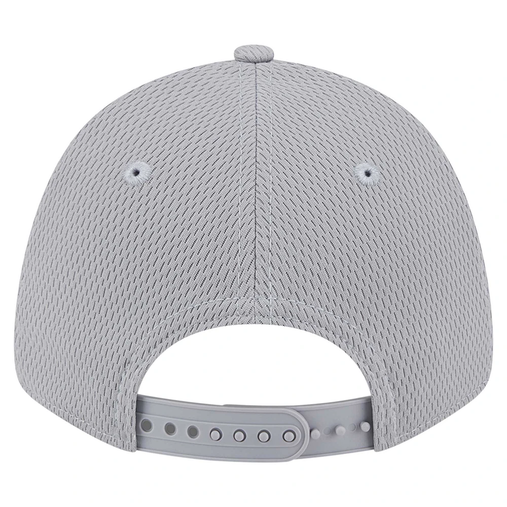 Youth New Era Gray Philadelphia Eagles Main 9FORTY Adjustable Hat