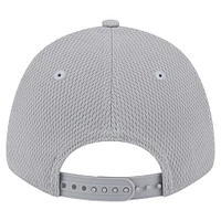 Youth New Era Gray Philadelphia Eagles Main 9FORTY Adjustable Hat