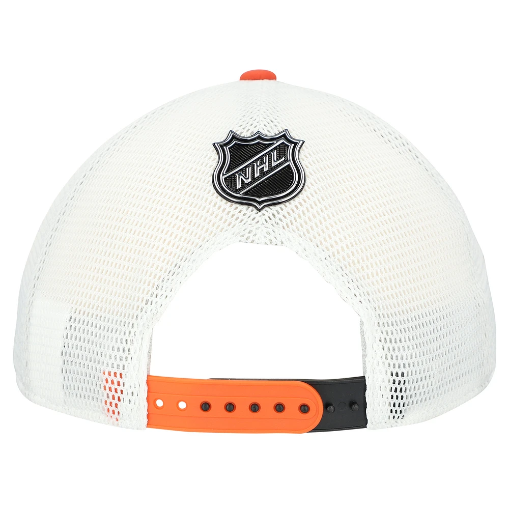 Men's Fanatics Black Philadelphia Flyers Adjustable Meshback Hat