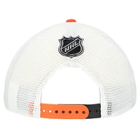 Men's Fanatics Black Philadelphia Flyers Adjustable Meshback Hat
