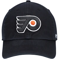 Men's '47 Black Philadelphia Flyers Team Franchise Fitted Hat