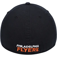 Men's '47 Black Philadelphia Flyers Team Franchise Fitted Hat
