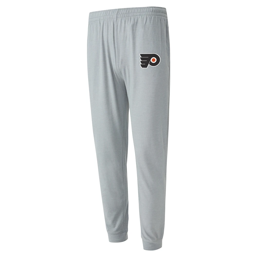 Men's Concepts Sport Gray/Orange Philadelphia Flyers Meter Pullover Hoodie & Jogger Pants Set