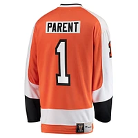 Men's Fanatics Bernie Parent Orange Philadelphia Flyers Premier Breakaway Retired Player Jersey