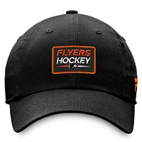 Men's Fanatics  Black Philadelphia Flyers Authentic Pro Prime Adjustable Hat