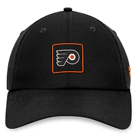 Men's Fanatics  Black Philadelphia Flyers Authentic Pro Rink Adjustable Hat