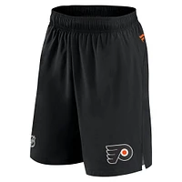 Men's Fanatics Black Philadelphia Flyers Authentic Pro Rink Shorts