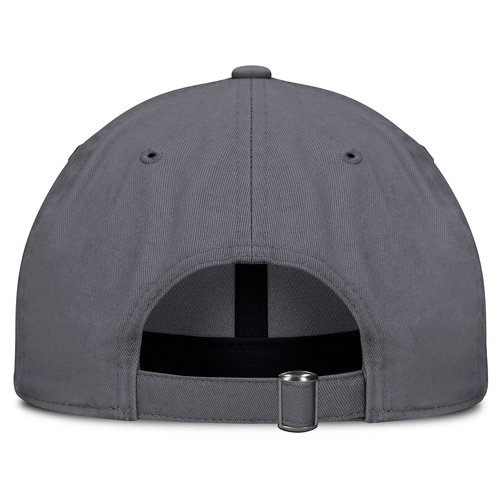 Men's Fanatics Charcoal Philadelphia Flyers Washed Adjustable Hat