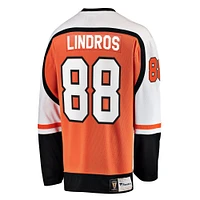 Men's Fanatics Eric Lindros Orange Philadelphia Flyers Premier Breakaway Retired Player Jersey