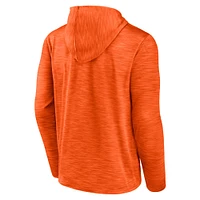 Sweat à capuche rasage de près fanatiques pour hommes, orange chiné, Flyers Philadelphie
