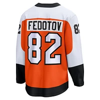 Men's Fanatics Ivan Fedotov Orange Philadelphia Flyers Home Premier Breakaway Player Jersey
