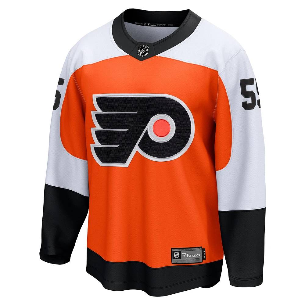 Men's Fanatics Rasmus Ristolainen Orange Philadelphia Flyers Home Breakaway Jersey