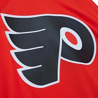 Men's Mitchell & Ness Dave Schultz Orange Philadelphia Flyers  1974/75 Blue Line Player Jersey