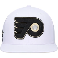 Men's Mitchell & Ness  White Philadelphia Flyers SOUL Snapback Hat