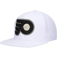 Men's Mitchell & Ness  White Philadelphia Flyers SOUL Snapback Hat