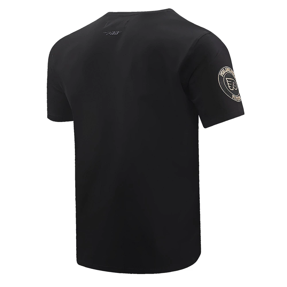 Men's Pro Standard Black Philadelphia Flyers Wordmark T-Shirt