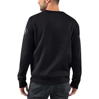 Sweat-shirt à carreaux croisés Starter x NHL Black Ice noir des Flyers de Philadelphie pour hommes