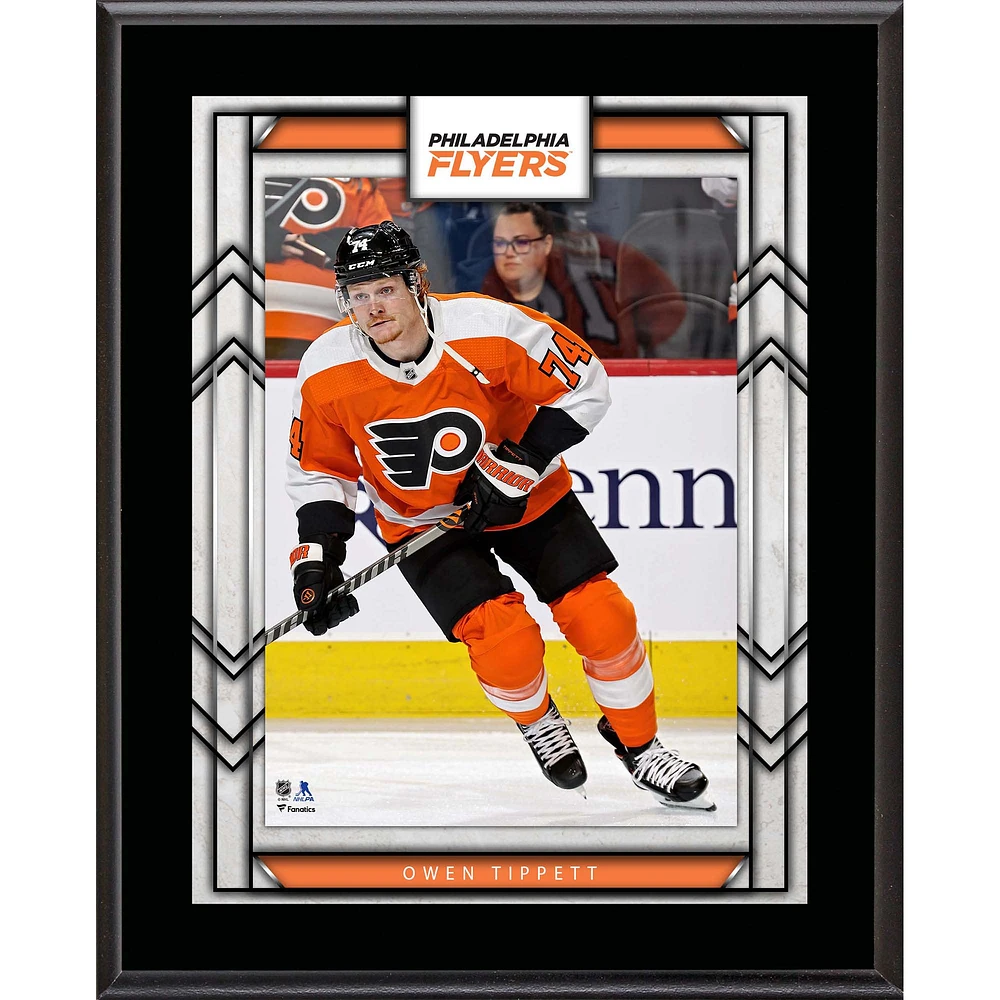 Owen Tippett Philadelphia Flyers 10.5" x 13" Sublimated Player Plaque