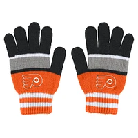 Women's WEAR by Erin Andrews Philadelphia Flyers Stripe Glove & Scarf Set