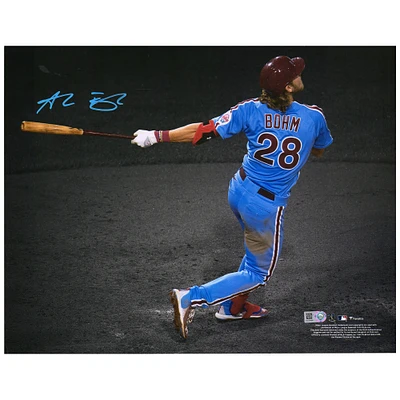 Alec Bohm Philadelphia Phillies Autographed 11" x 14" Spotlight Photograph