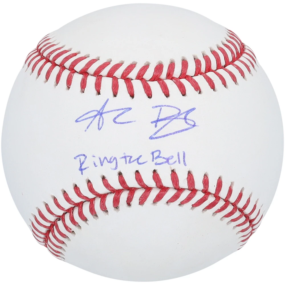 Alec Bohm Philadelphia Phillies Autographed Baseball with "Ring The Bell" Inscription