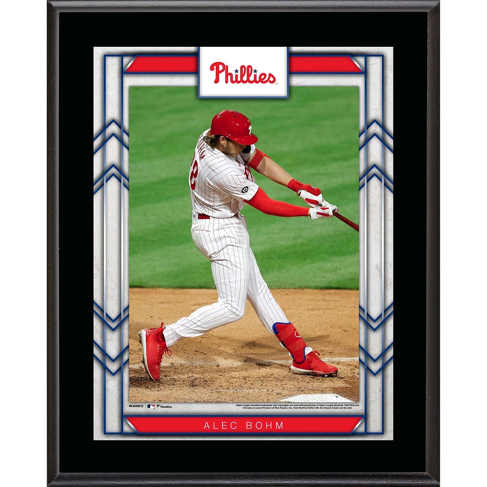 Alec Bohm Philadelphia Phillies Framed 10.5" x 13" Sublimated Player Plaque