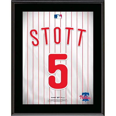 Bryson Stott Philadelphia Phillies 10.5" x 13" Jersey Number Sublimated Player Plaque
