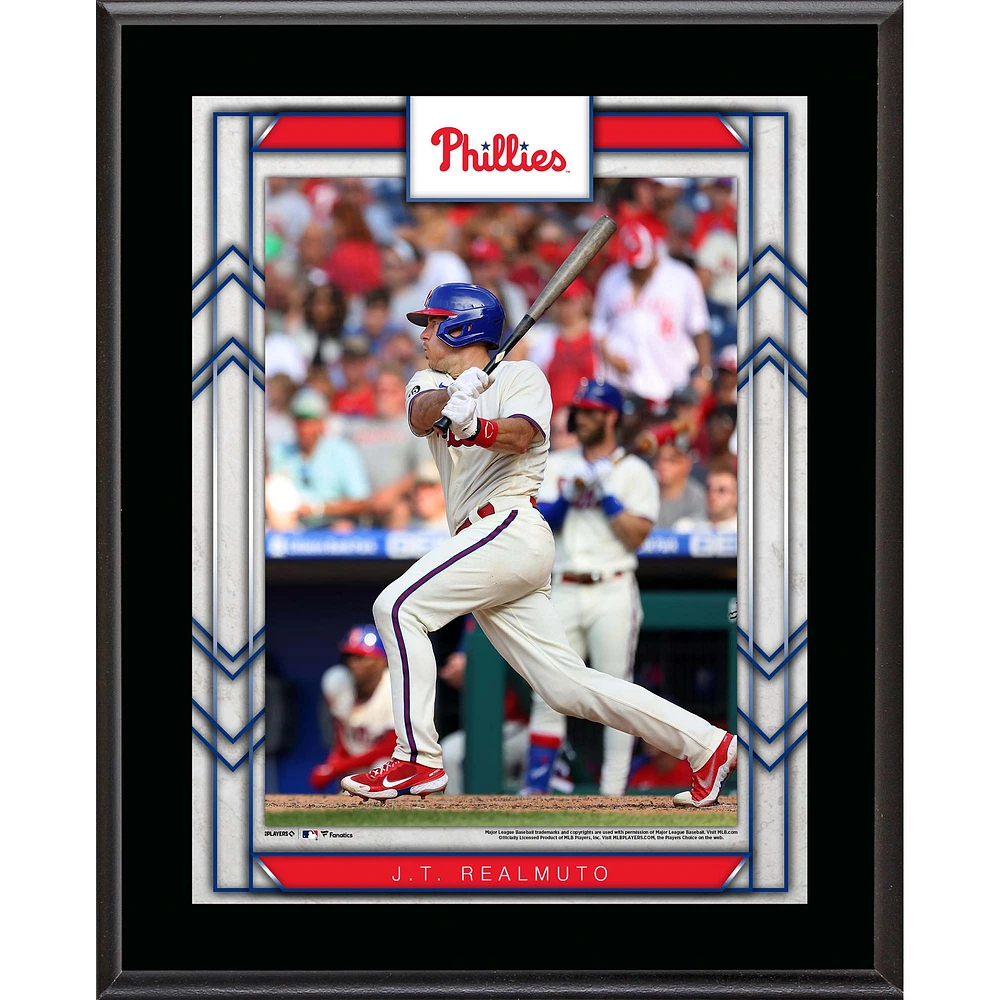 J.T. Realmuto Philadelphia Phillies Framed 10.5" x 13" Sublimated Player Plaque