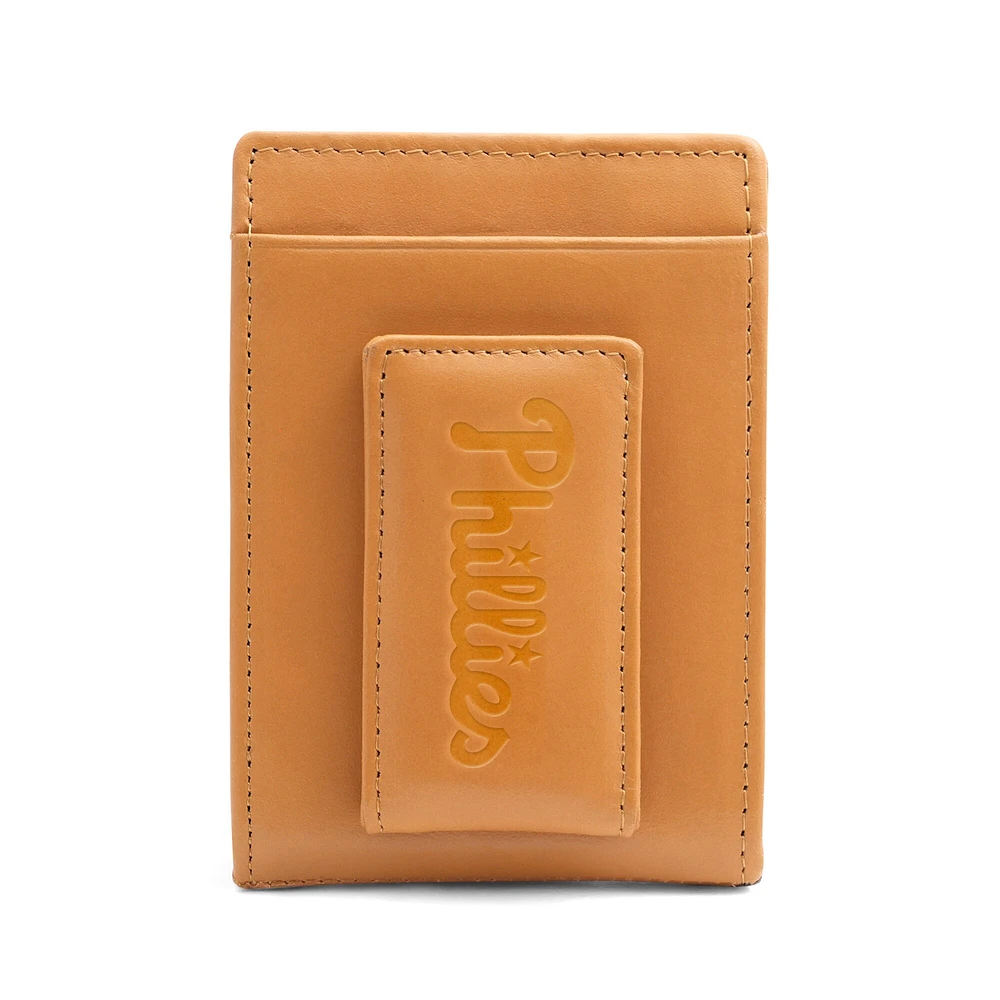 Lusso Philadelphia Phillies Olson Leather Cardholder