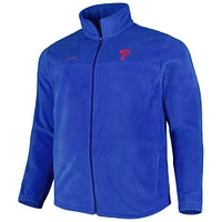 Men's Columbia Royal Philadelphia Phillies Big & Tall Steens Mountain Full-Zip Jacket
