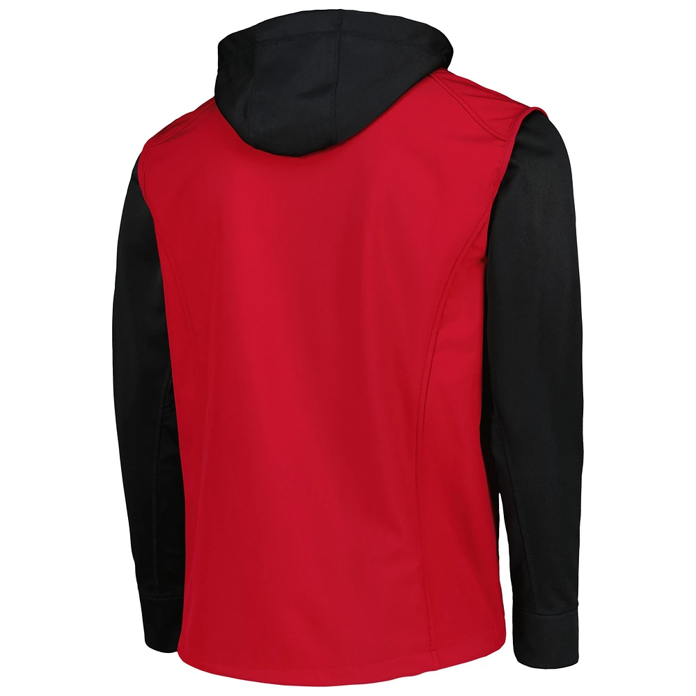 Men's Dunbrooke Red/Black Philadelphia Phillies Alpha Full-Zip Jacket