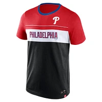 Men's Fanatics Black Philadelphia Phillies Claim The Win T-Shirt