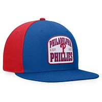 Men's Fanatics Royal/Red Philadelphia Phillies Cycle Snapback Hat