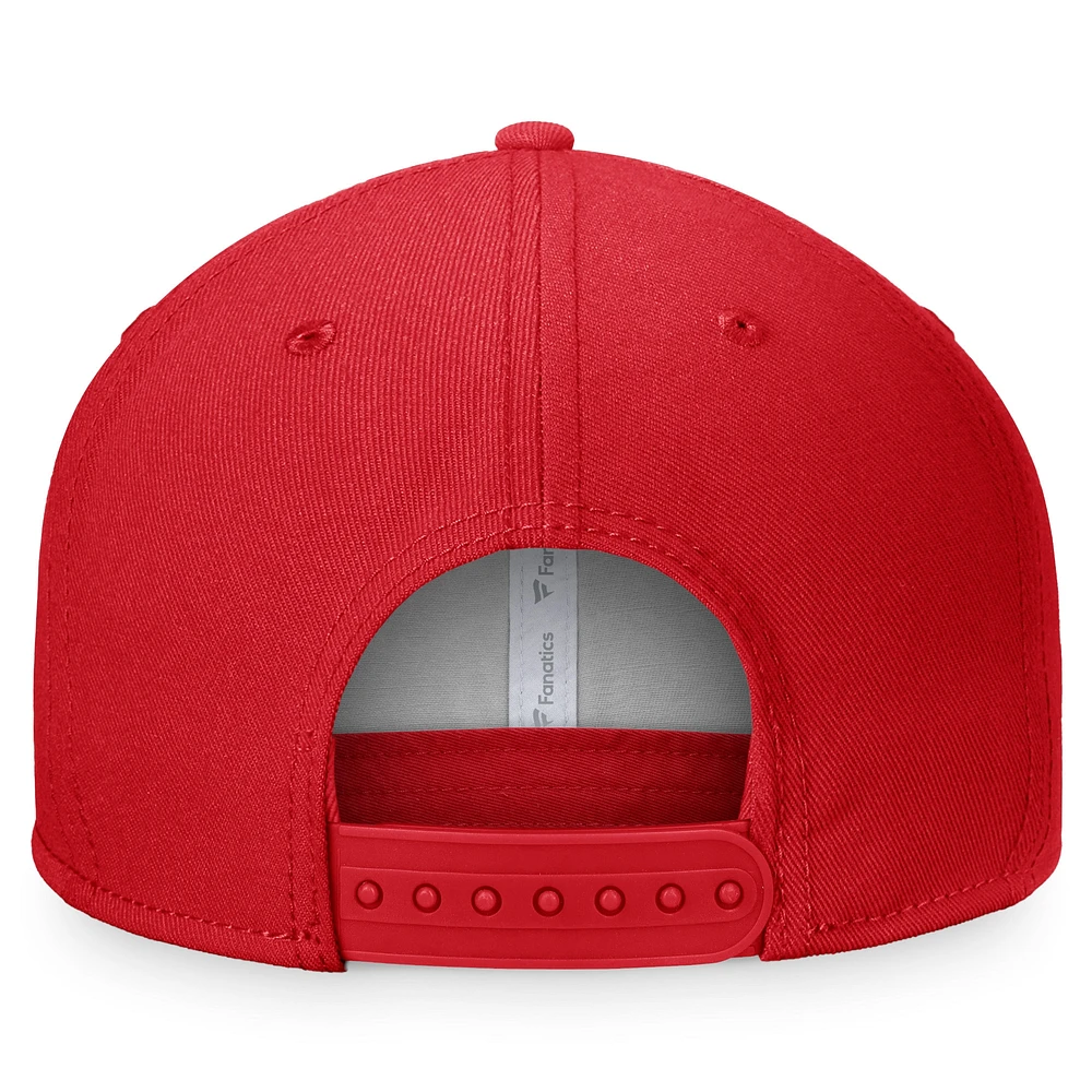 Men's Fanatics Royal/Red Philadelphia Phillies Cycle Snapback Hat