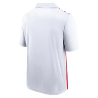 Men's Fanatics White/Red Philadelphia Phillies Sandlot Game Polo