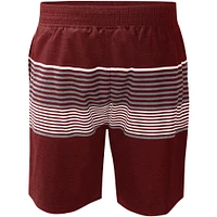 G-III Sports by Carl Banks Short de bain bordeaux Phillies Philadelphie Coastline Volley pour homme